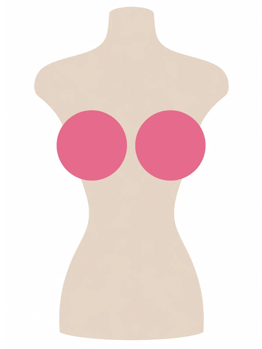 Illustrated UK 30H bra size diagram showing H cup volume on a 30 band torso