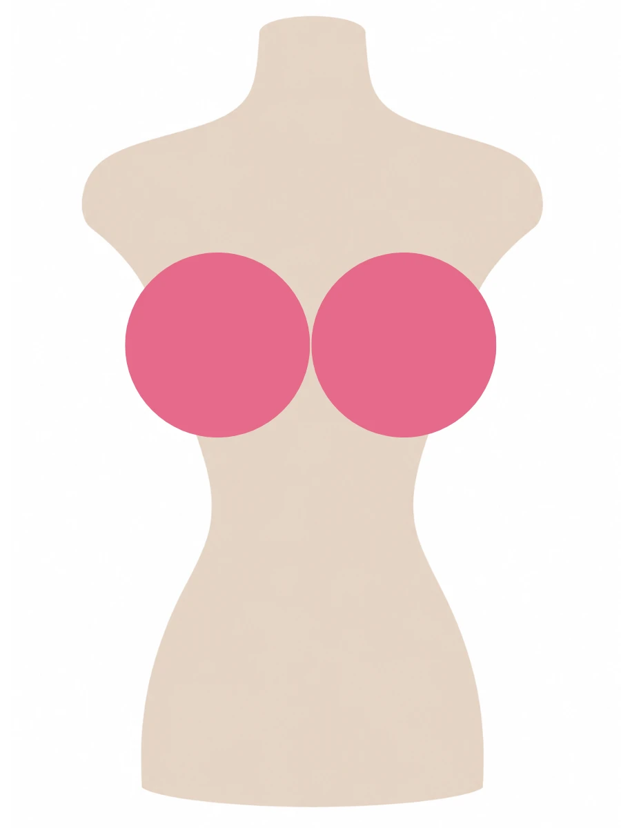 Illustrated UK 30J bra size diagram showing J cup volume on a 30 band torso