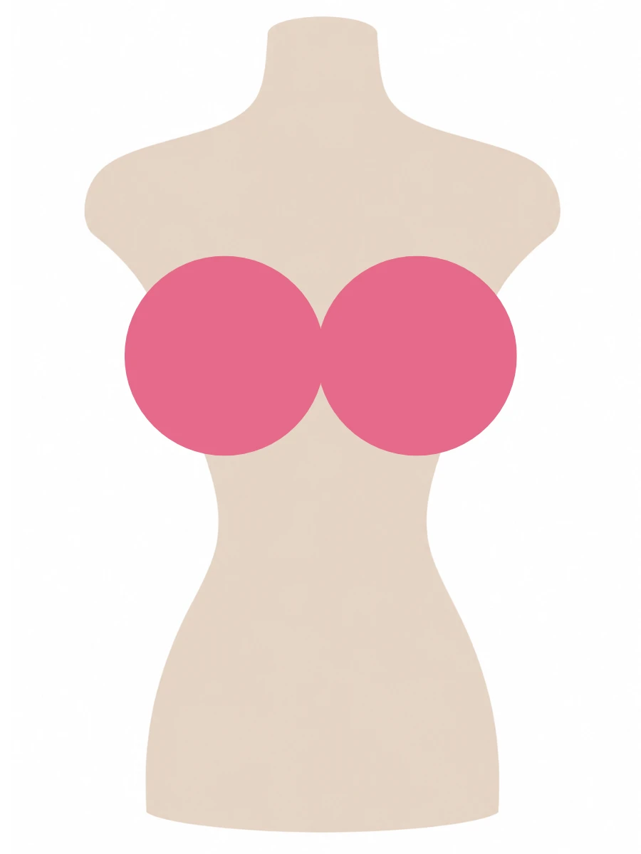 Illustrated UK 30JJ bra size diagram showing JJ cup volume on a 30 band torso