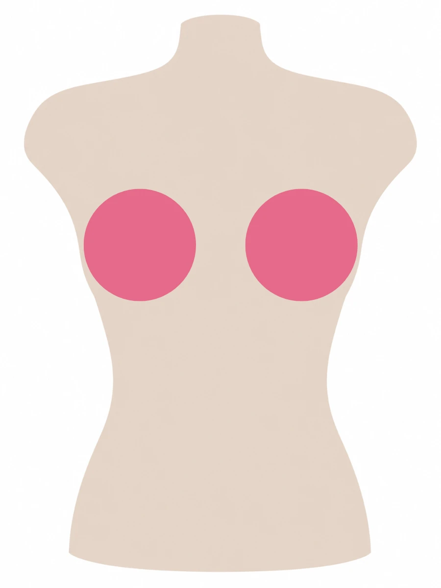 Illustrated UK 38E bra size diagram showing E cup volume on a 38 band torso