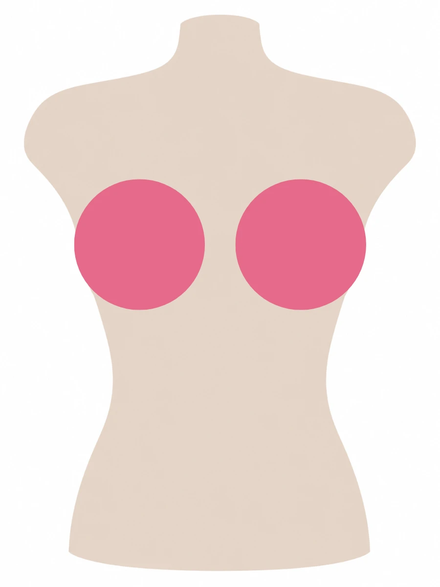 Illustrated UK 38G bra size diagram showing G cup volume on a 38 band torso