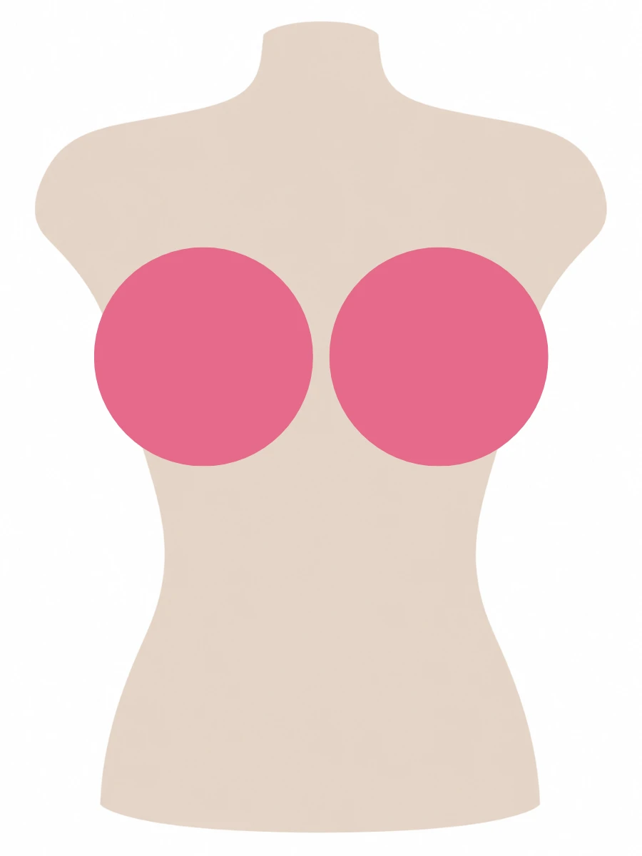 Illustrated UK 38HH bra size diagram showing HH cup volume on a 38 band torso