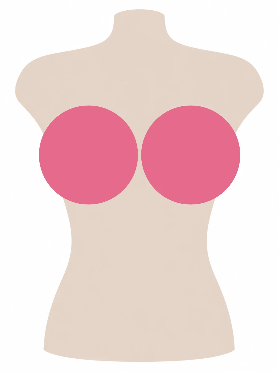 Illustrated UK 38J bra size diagram showing J cup volume on a 38 band torso