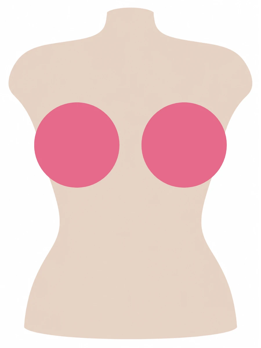 Illustrated UK 42FF bra size diagram showing FF cup volume on a 42 band torso