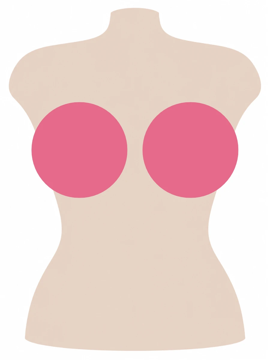 Illustrated UK 42GG bra size diagram showing GG cup volume on a 42 band torso