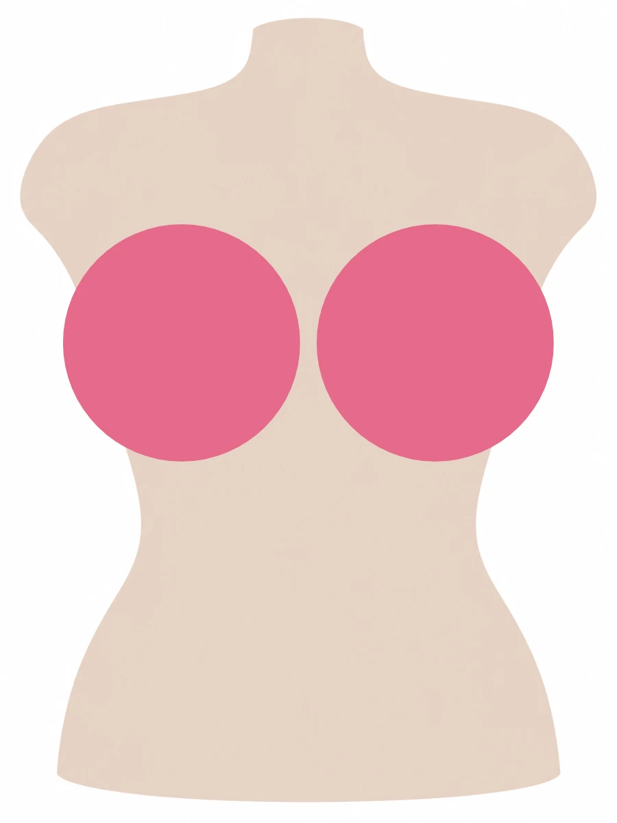 Illustrated UK 42HH bra size diagram showing HH cup volume on a 42 band torso
