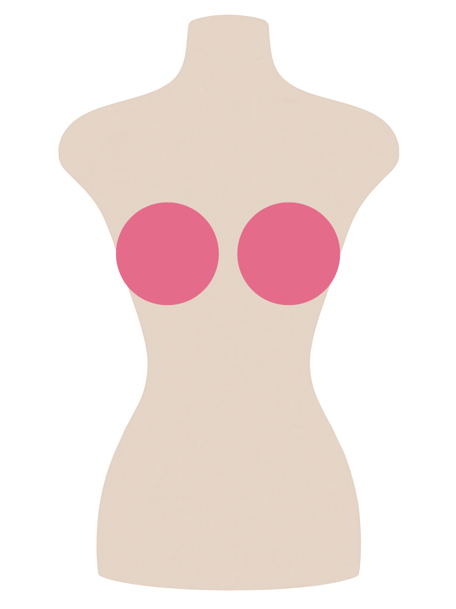 Illustrated UK 32F bra size diagram showing sister size cup volume