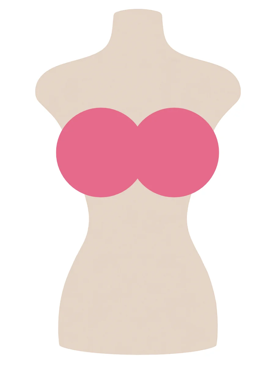 Illustrated UK 34JJ bra size diagram showing JJ cup volume on a 34 band torso
